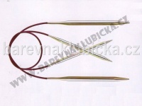 Knit Pro Nova Metal 2,5/80 pevné kruhové jehlice 