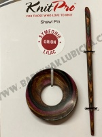 Spona do šátku Knit Pro Orion Lilac