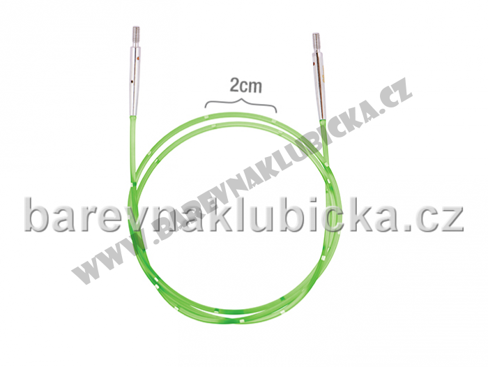 Lanko Knit Pro SMARTSTIX 150cm neonově zelená