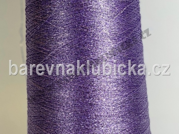 1100m lurex fialový do Barevného klubíčka