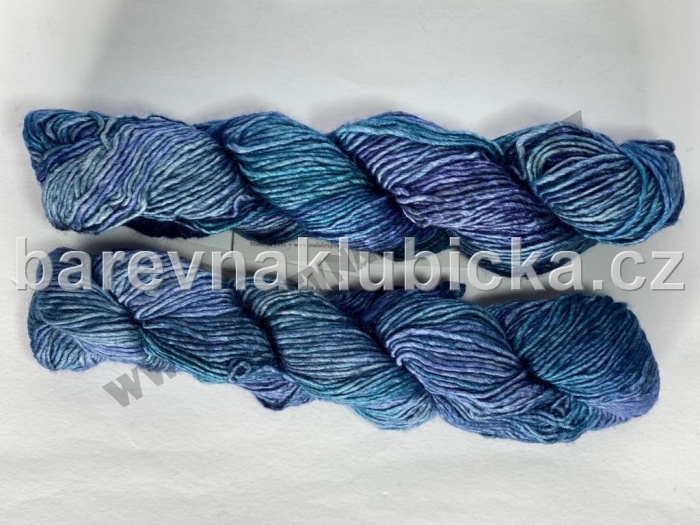 Malabrigo Silky merino Azules 856