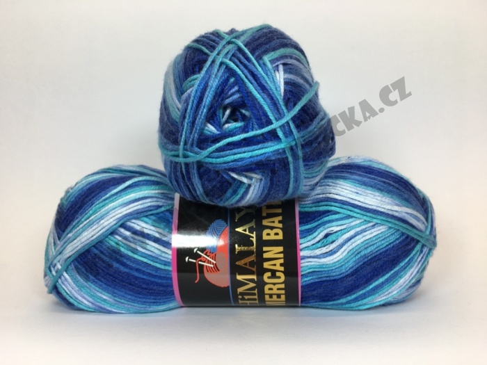 Mercan Batik 59513 modro-bílá