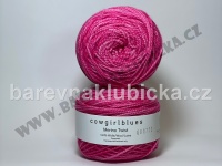 Merino Twist Cowgirl Blues Hot Pink