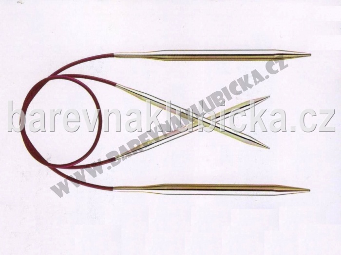 Knit Pro Nova Metal 3,75/120 pevné kruhové jehlice 