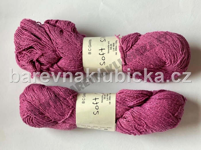 Soft Silk BC garn růžová ss09