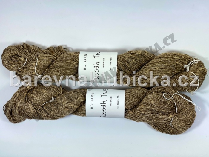 Tussah Tweed BC garn 024 grey-brown-mix