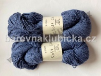 Soft Silk BC garn modrá ss18