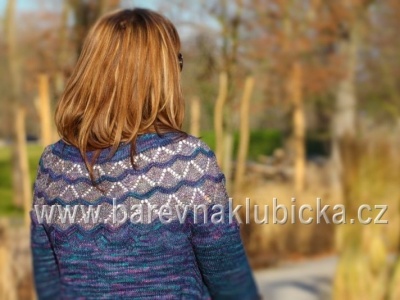 Návod na pletený svetr Victoria Malabrigo Mechita