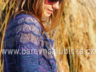 Návod na pletený svetr Victoria Malabrigo Mechita