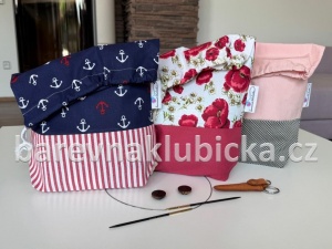 Projektové tašky na klubíčka