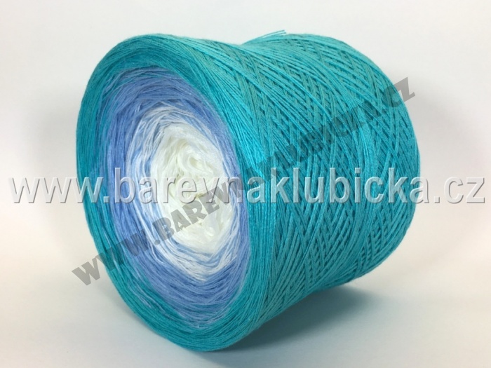 Barevné klubíčko šátek 3-nitka/900m Natali 22