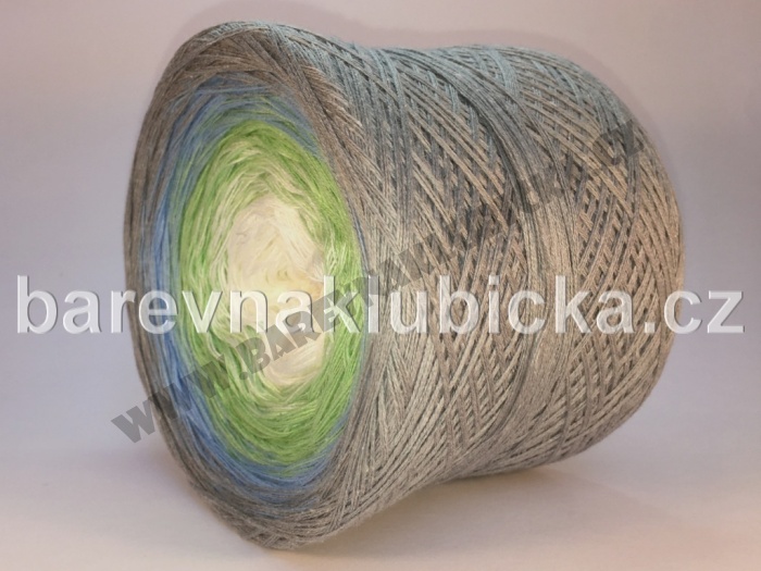Barevné klubíčko Vali 122 3-nitka/1500m