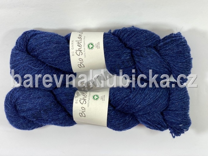 Bio Shetland BC Garn  020 dark jeans