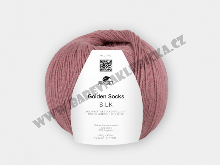 Pro Lana golden socks silk 28