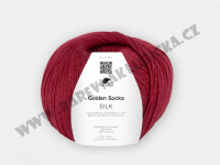 Pro Lana golden socks silk 31 červená