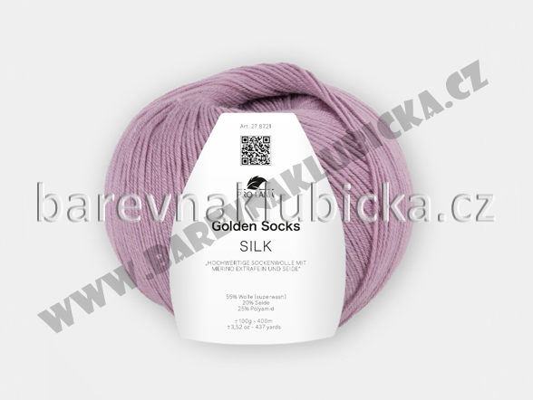 Pro Lana golden socks silk 06