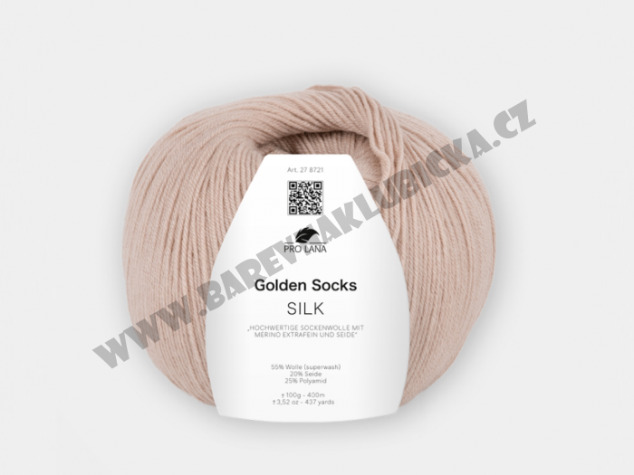 Pro Lana golden socks silk 6