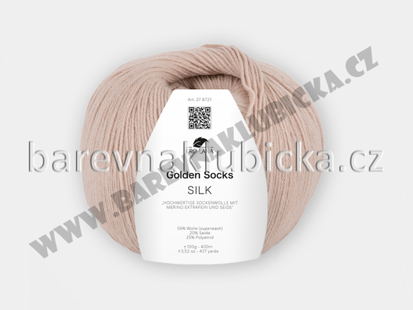 Pro Lana golden socks silk 06