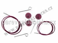 Lanko Knit Pro 150cm vínové