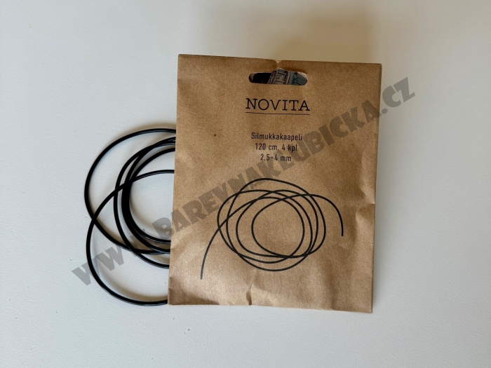 Pomocné lanko Novita Silmukkakaapeli pro jehlice 2-4,5 cm
