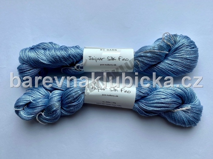 Jaipur Silk Fino světle modrá h63