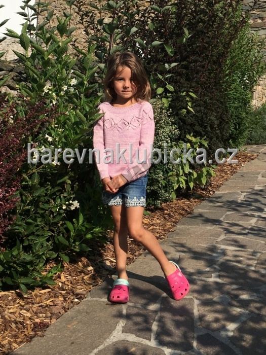 Návod na dětský svetr Valentína