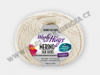 Merino silk socks 205 natural
