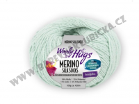 Merino silk socks 261 mint