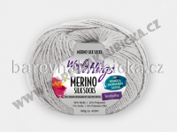 Merino silk socks 291 šedá