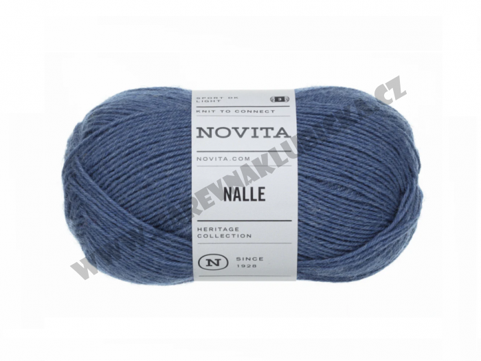 Novita Nalle 160 šedo modrá