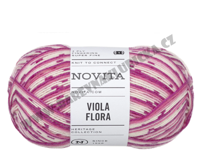 Novita Viola Flora 8381