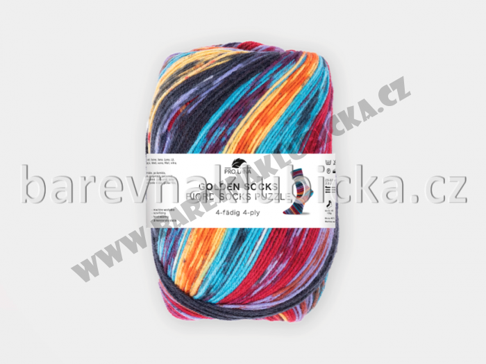 Pro Lana Fjord Socks Puzzle 80