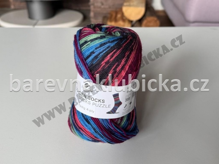 Pro Lana Fjord Socks Puzzle 81