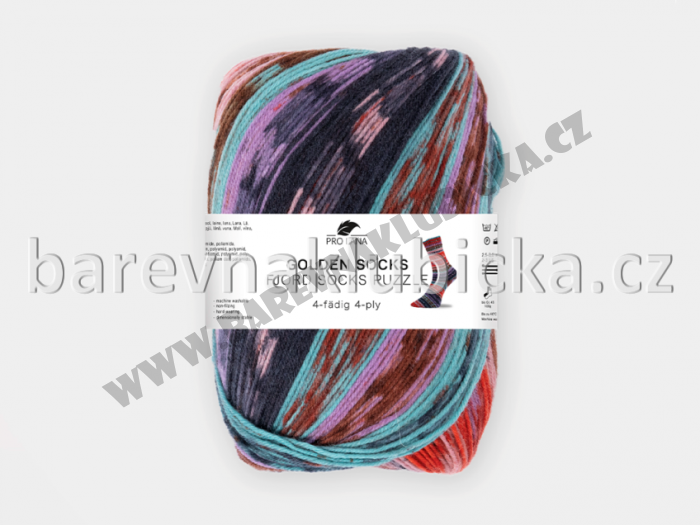 Pro Lana Fjord Socks Puzzle 84