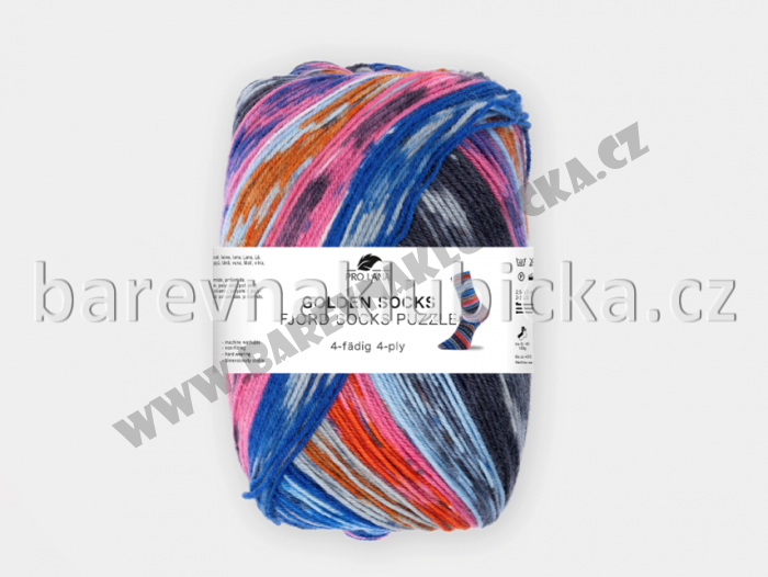 Pro Lana Fjord Socks Puzzle 85