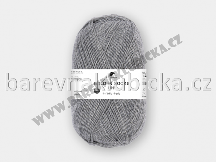 Pro Lana Golden socks uni 404 /4-fach šedá