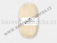 Pro Lana Golden socks uni 428 /4-fach smetanová
