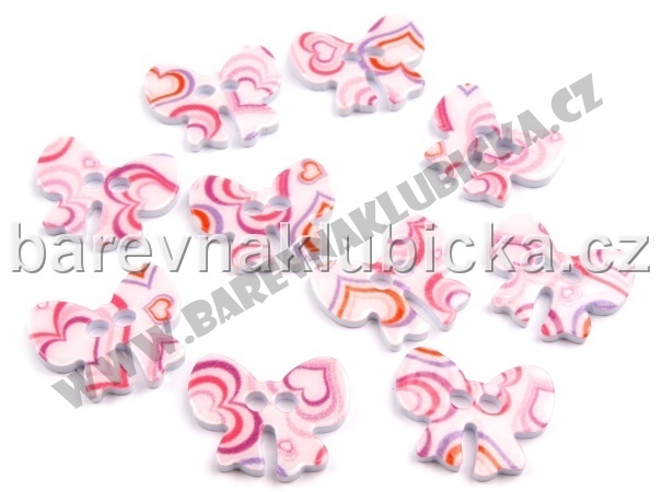 Dětský knoflík mašlička