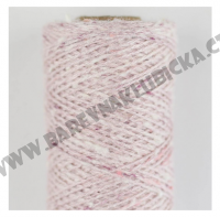 Tussah Tweed BC garn 01 rose-creme