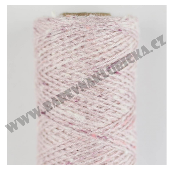 Tussah Tweed BC garn 01 rose-creme