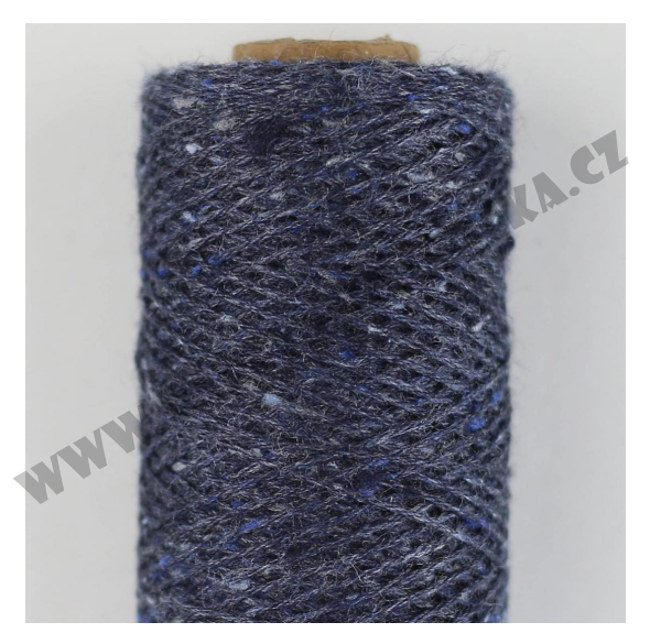 Tussah Tweed BC garn 041 night-mix tmavě modrá